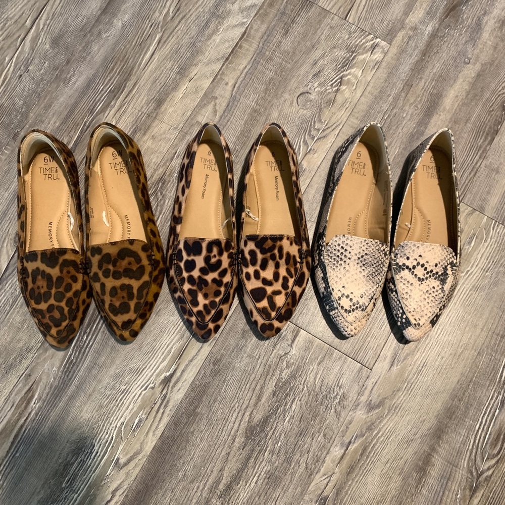 Time And Tru Flats Bundle